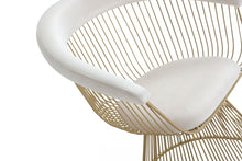 Load image into Gallery viewer, Swell Platner Gold Dining Chair Arm Chair