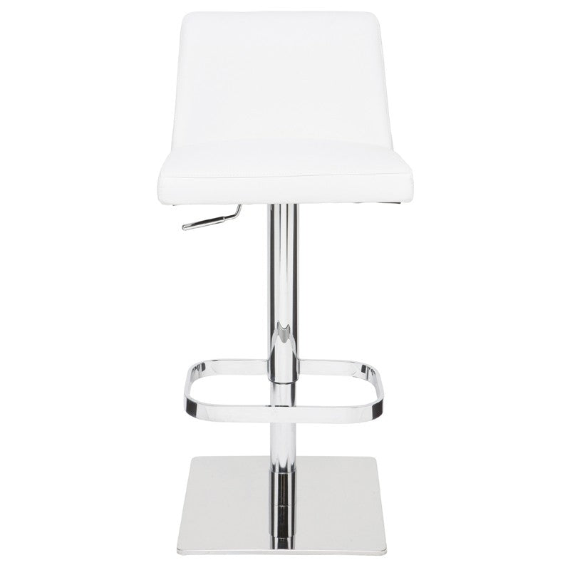 Rome Adjustable Stool in Various Leather Colors - LuvModern – Luv Modern