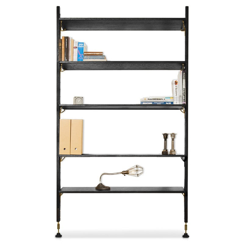 Theo Wall Unit With Large Shelves (49″ X 11.8″ X 83″)