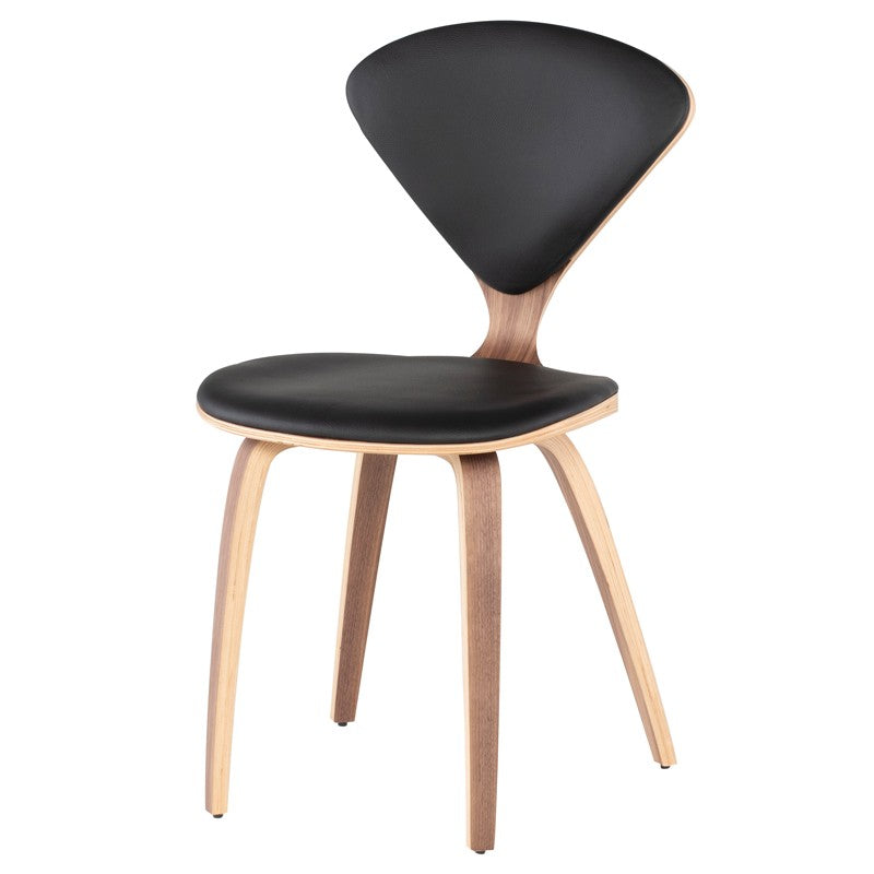 Satine Dining Chair With Leather Seat