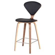 Load image into Gallery viewer, Satine Counter Stool in Leather Seat