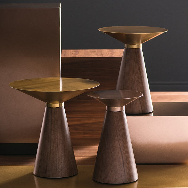 Iris Side Table Copper