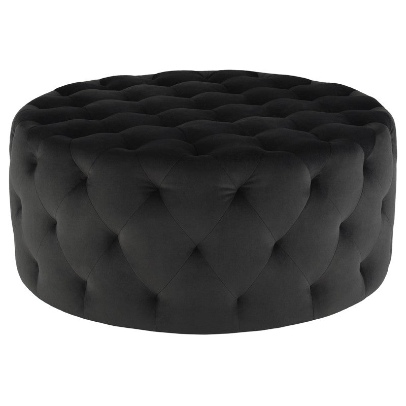 Tufty Round Ottoman