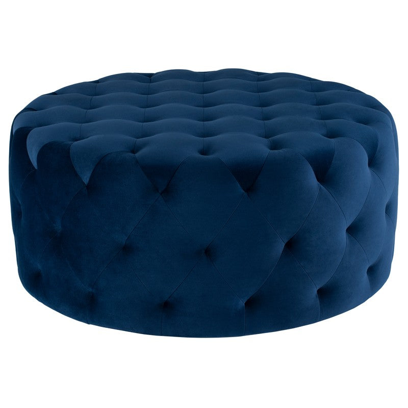 Tufty Round Ottoman