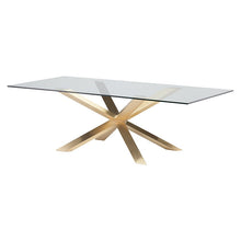 Load image into Gallery viewer, Couture Glass Top Dining Table