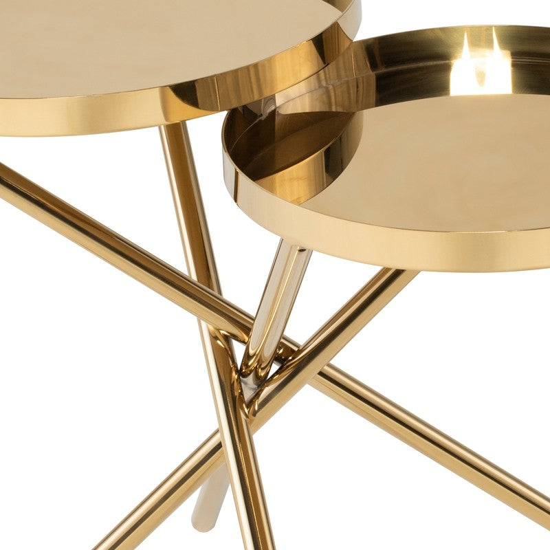 Olivia Side Table Gold