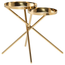 Load image into Gallery viewer, Olivia Side Table Gold