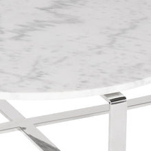 Load image into Gallery viewer, Rosa Coffee Table White Marble