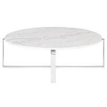Load image into Gallery viewer, Rosa Coffee Table White Marble