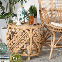 Load image into Gallery viewer, Kiki Natural Rattan End Table
