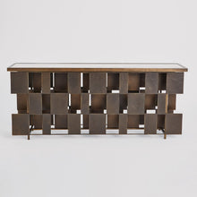 Load image into Gallery viewer, Layered 75.5&quot; Console Table Bronze Iron