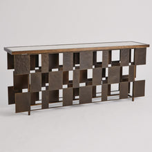 Load image into Gallery viewer, Layered 75.5&quot; Console Table Bronze Iron