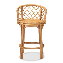 Load image into Gallery viewer, Lindy Rattan Counter Stool