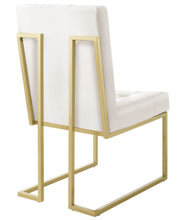 Load image into Gallery viewer, Pierre Gold Stainless Steel Dining Chair (Set of 2)