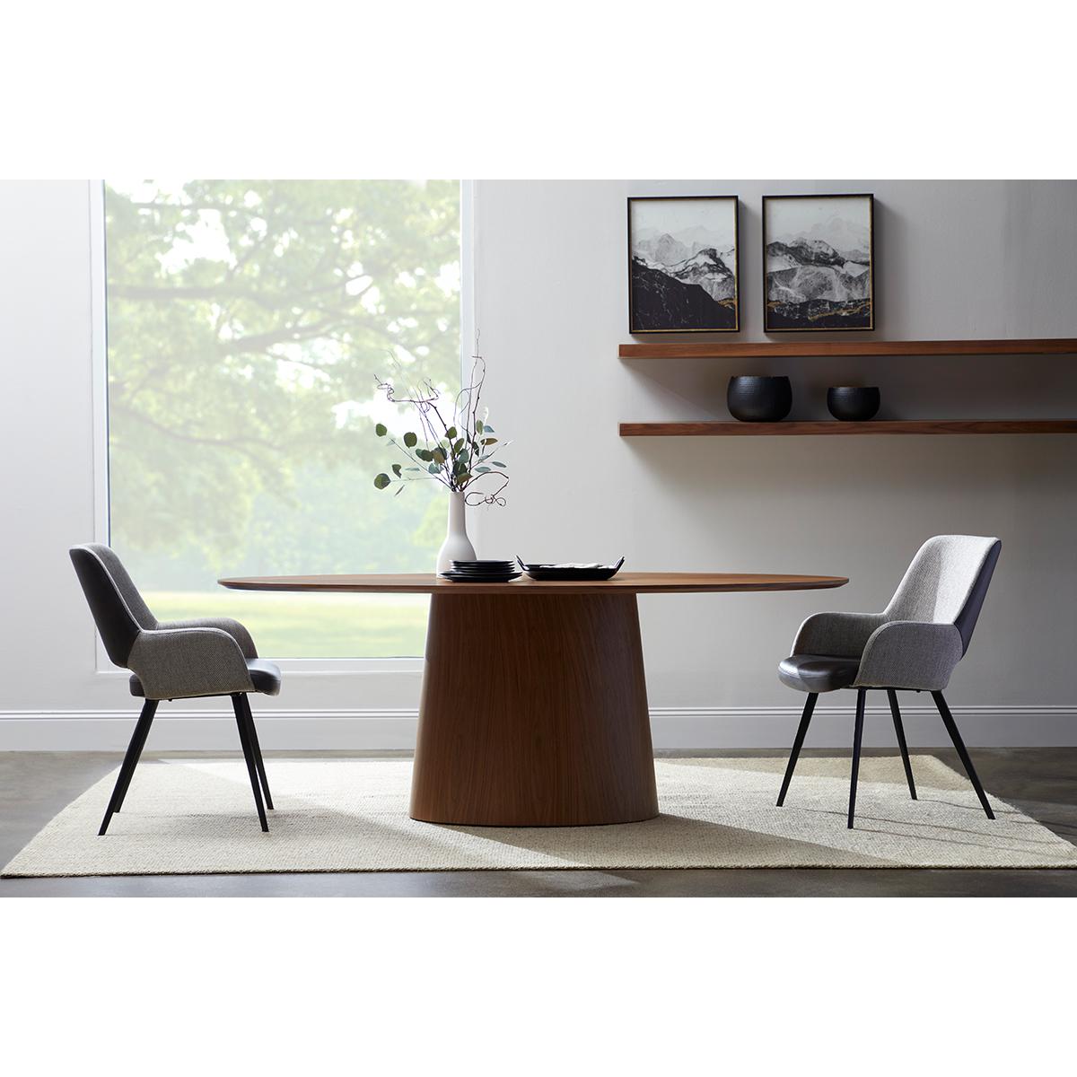 Serena Oval Dining Table 79"