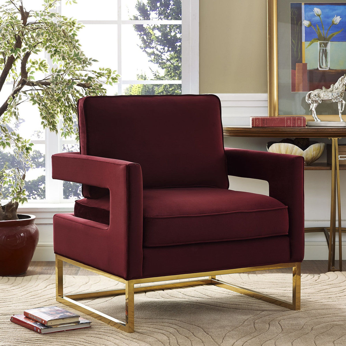 Avery Velvet Chair