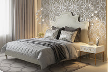 Load image into Gallery viewer, Serenity Velvet Bed in King