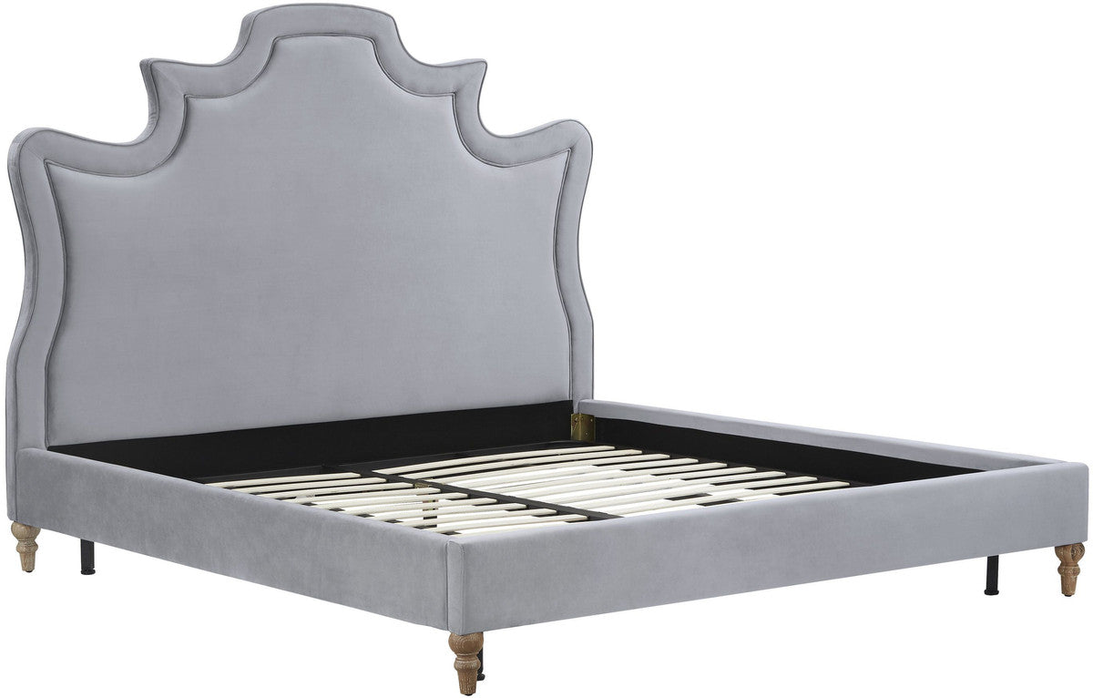 Serenity Velvet Bed in King