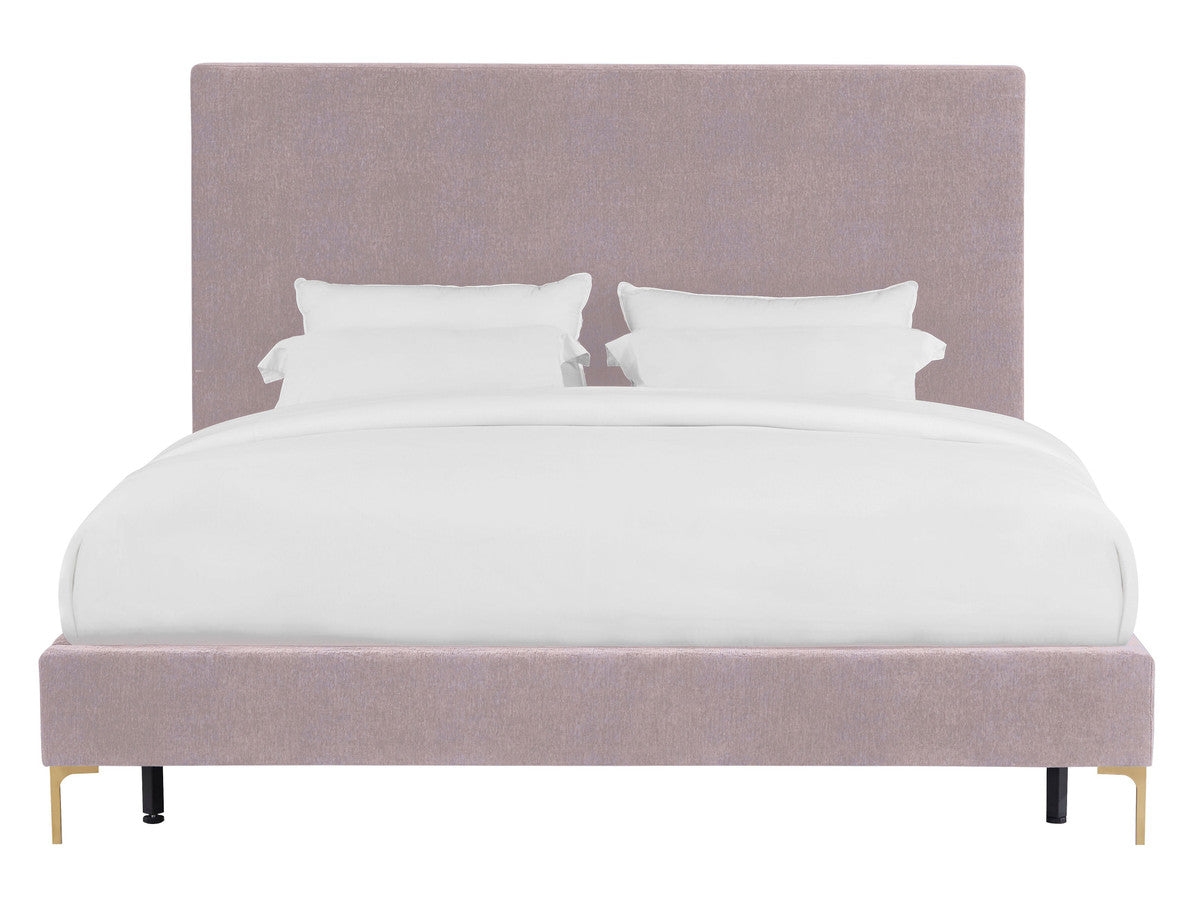 Delilah Textured Velvet Bed in Queen