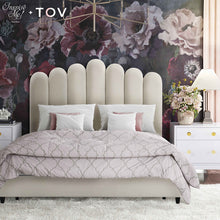 Load image into Gallery viewer, Celine Velvet Bed in Queen By Inspire Me! Home Decor