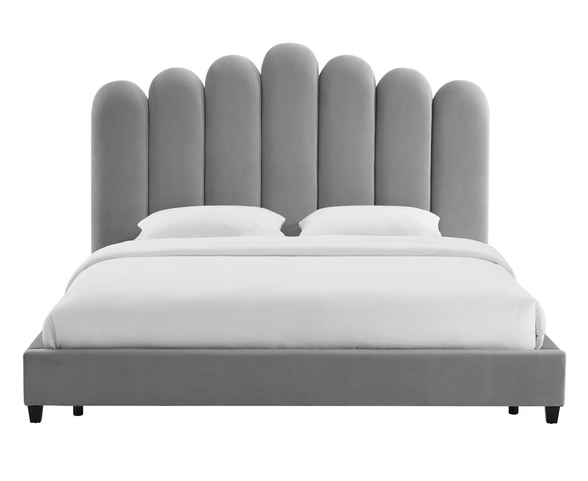 Celine Velvet Bed in King By Inspire Me! Home Decor