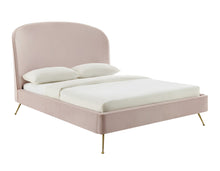 Load image into Gallery viewer, Vivi Velvet Bed in King