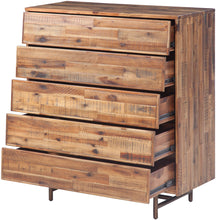 Load image into Gallery viewer, Bushwick Wooden 5 Drawer Chest