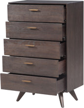 Load image into Gallery viewer, Loft Wooden 5 Drawer Chest