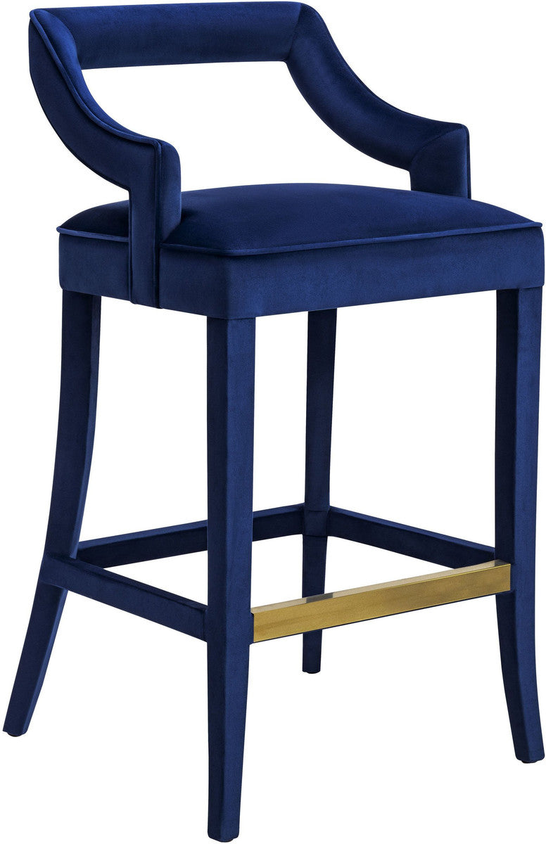 Tiffany Velvet Bar Stool