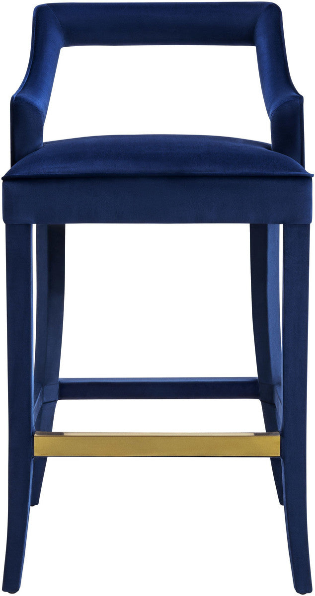 Tiffany Velvet Bar Stool