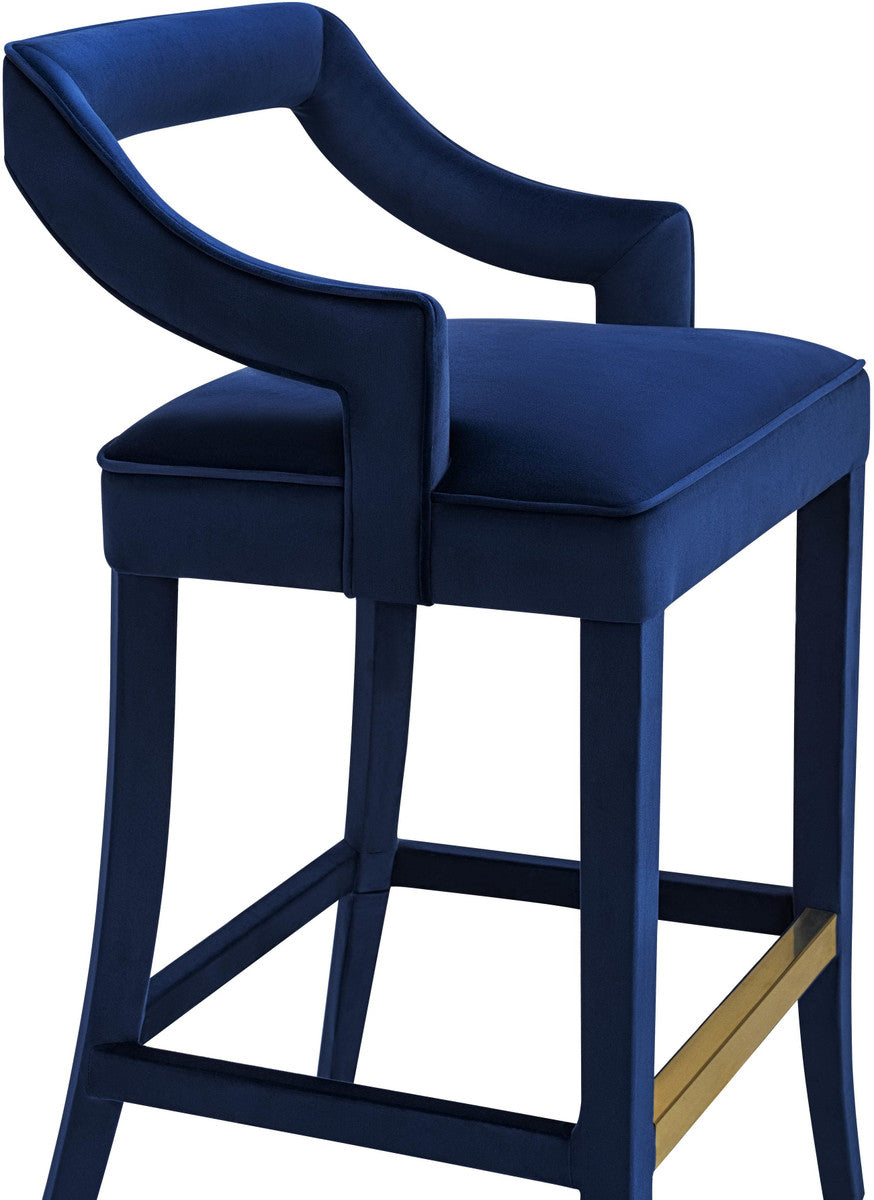 Tiffany Velvet Bar Stool