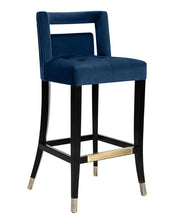 Load image into Gallery viewer, Hart Velvet Bar Stool