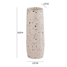 Load image into Gallery viewer, Terrazzo White Vase