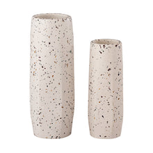 Load image into Gallery viewer, Terrazzo White Vase