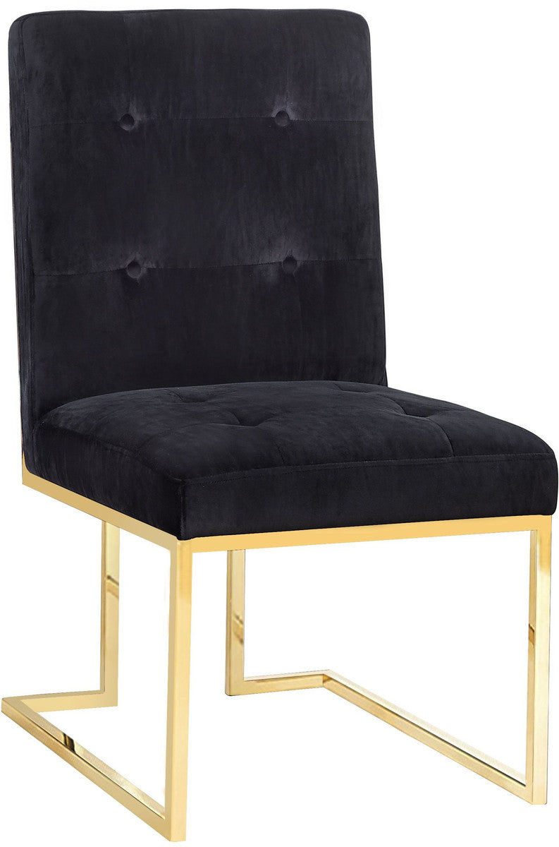 Akiko Velvet Chair (Set of 2)