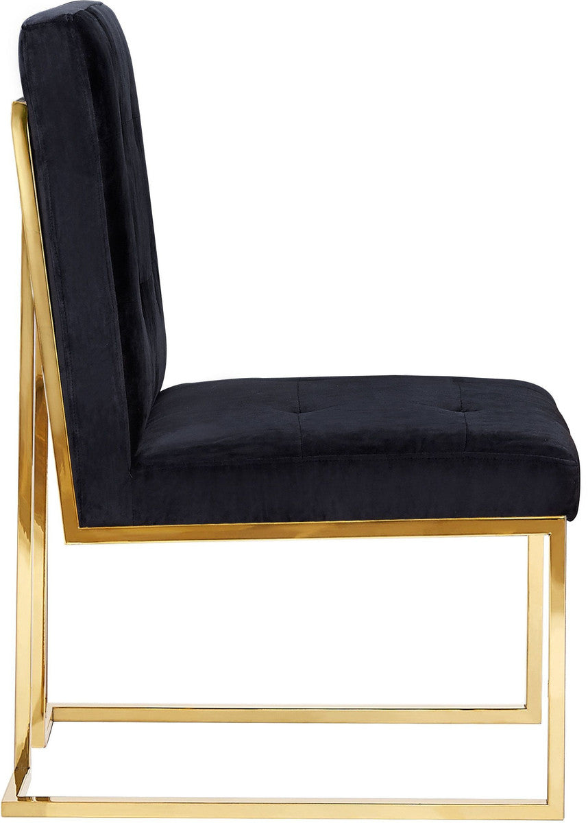 Akiko Velvet Chair (Set of 2)