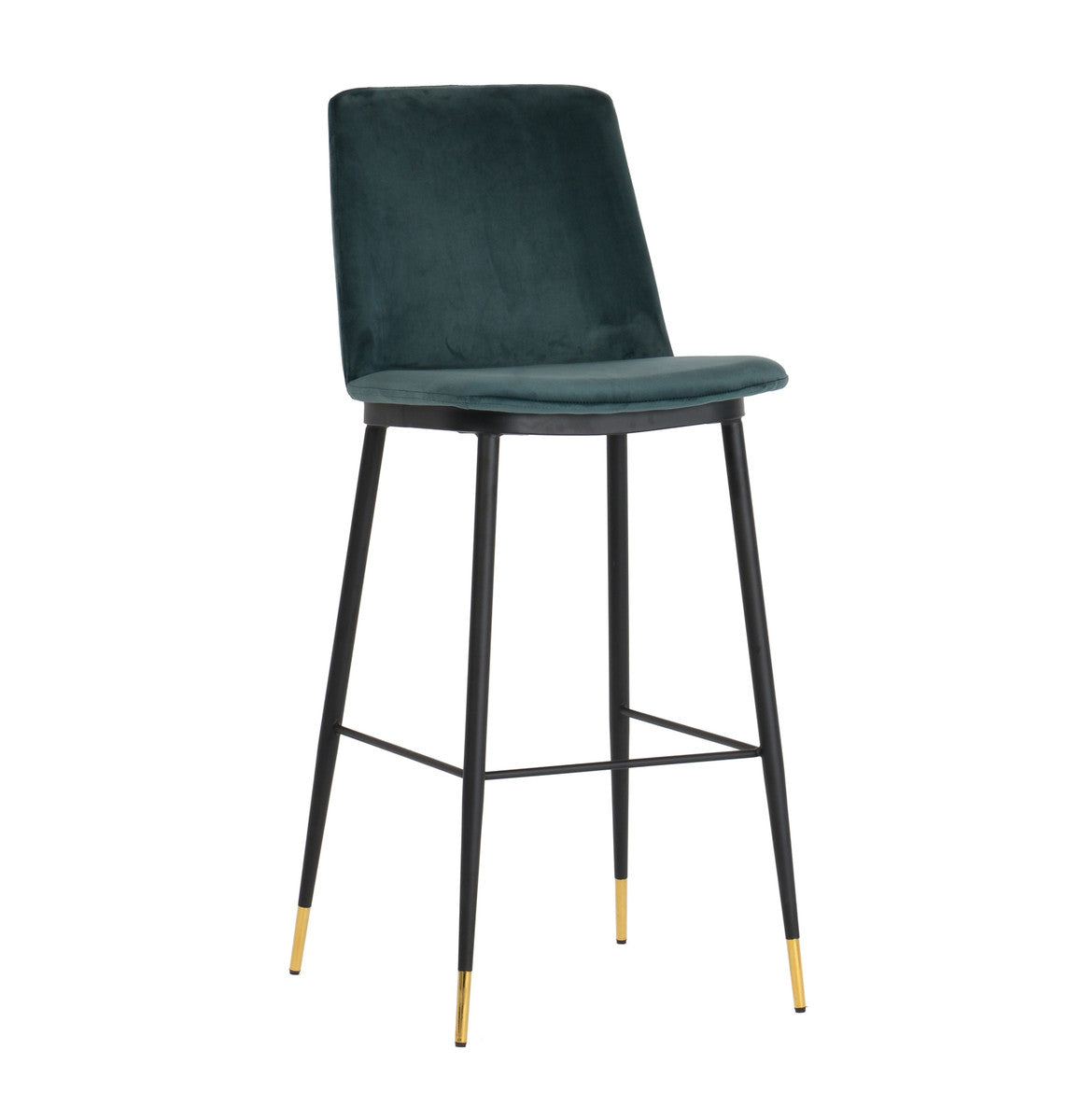 Evora Velvet Counter Stool (Set of 2)