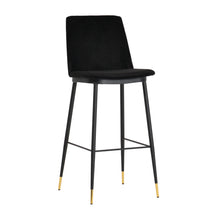 Load image into Gallery viewer, Evora Velvet Counter Stool (Set of 2)