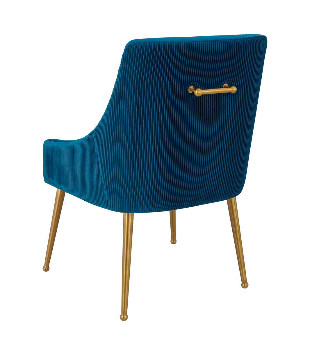 Beatrix Pleated Velvet Side Chair