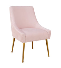 Load image into Gallery viewer, Beatrix Pleated Velvet Side Chair