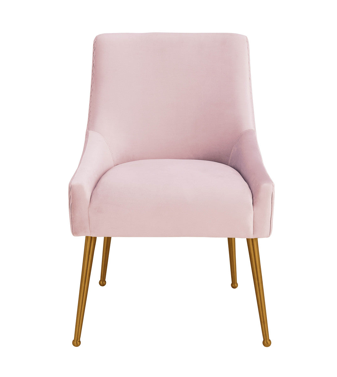 Beatrix Pleated Velvet Side Chair