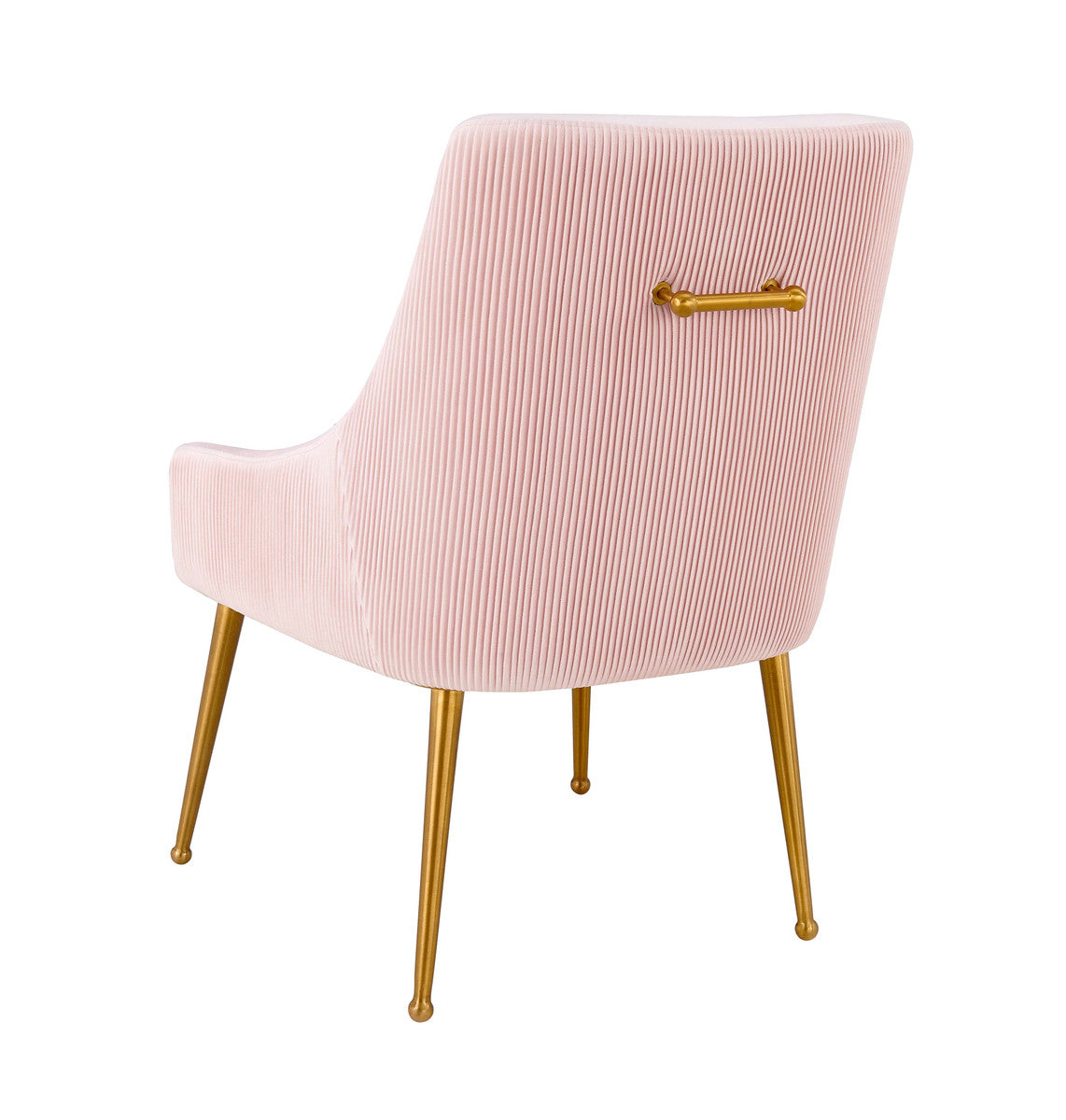 Beatrix Pleated Velvet Side Chair