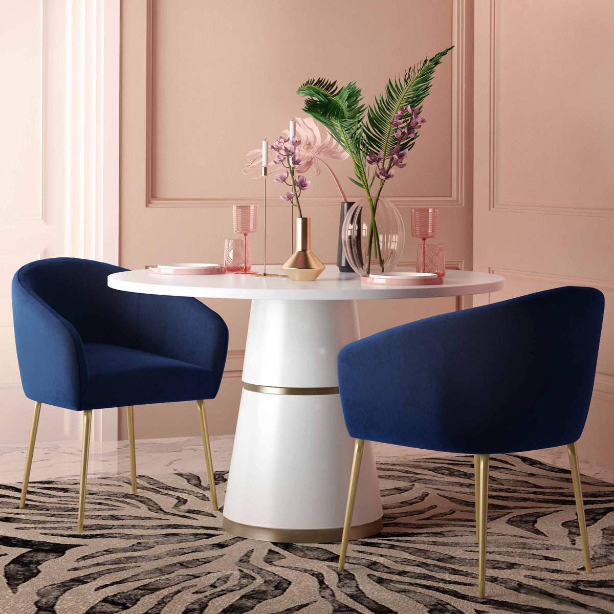 Arya Performance Velvet Dining Chair