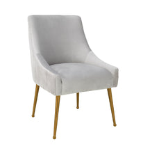 Load image into Gallery viewer, Beatrix Pleated Velvet Side Chair