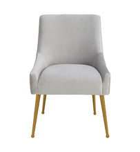 Load image into Gallery viewer, Beatrix Pleated Velvet Side Chair