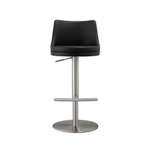 Load image into Gallery viewer, Reagan Silver Adjustable Stool