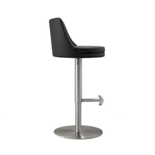 Load image into Gallery viewer, Reagan Silver Adjustable Stool