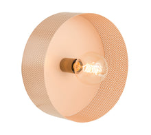 Load image into Gallery viewer, Mokhtar Blush Round Wall Sconce