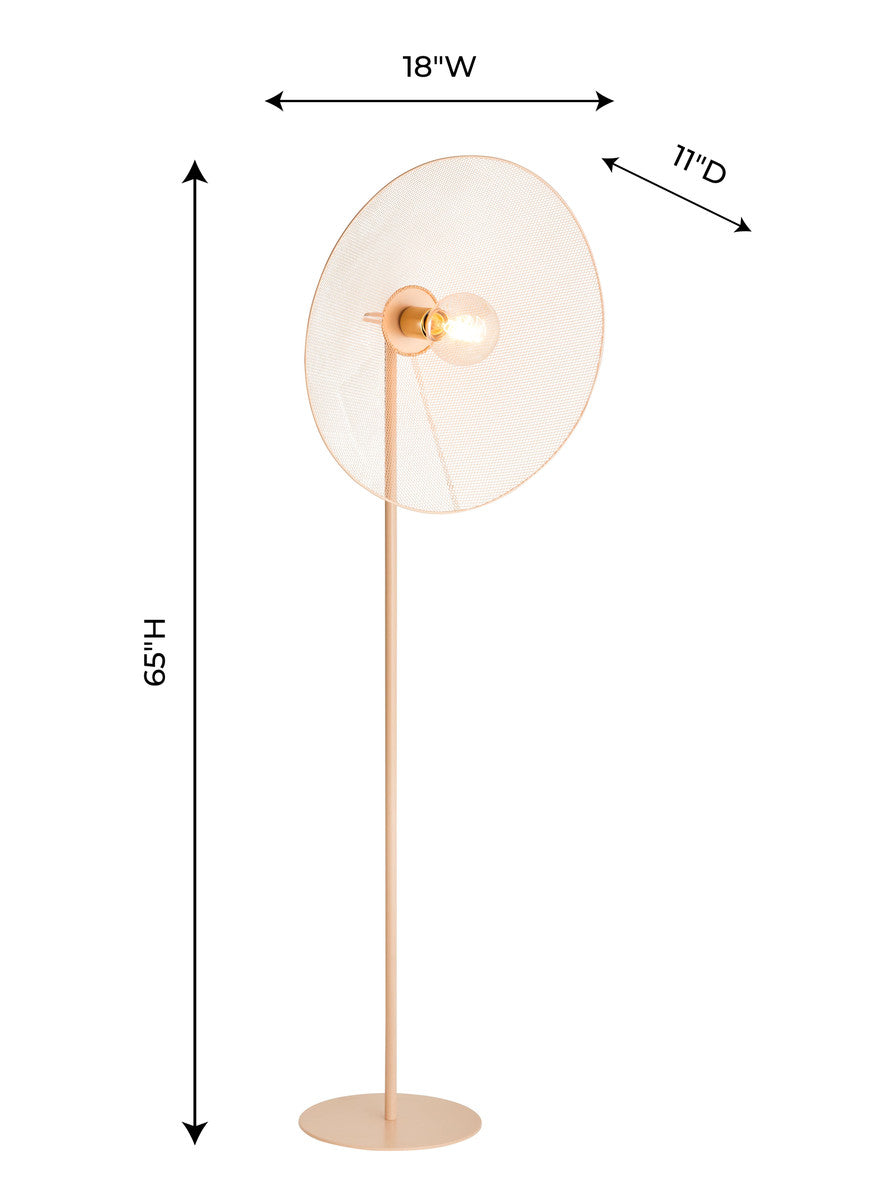 Kochi Blush Floor Lamp