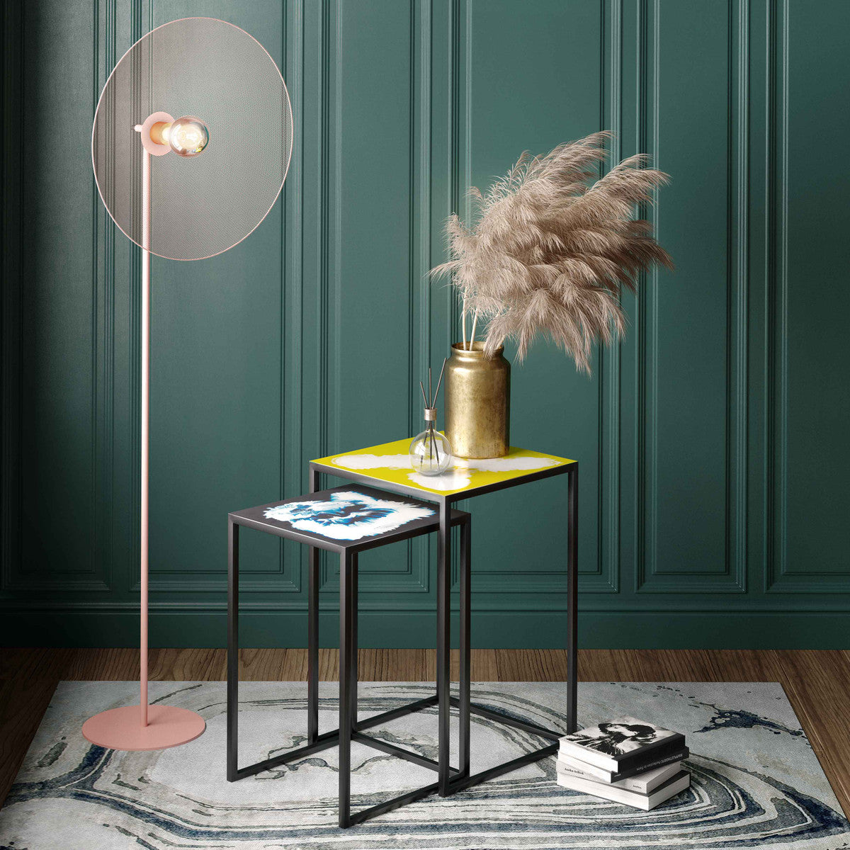 Kochi Blush Floor Lamp